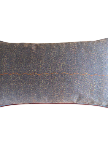 Slim Chevron- Kantha cushion cover