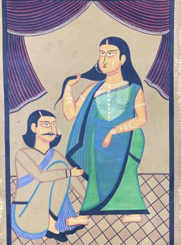 Secured Love-I Bengal Pattachitra