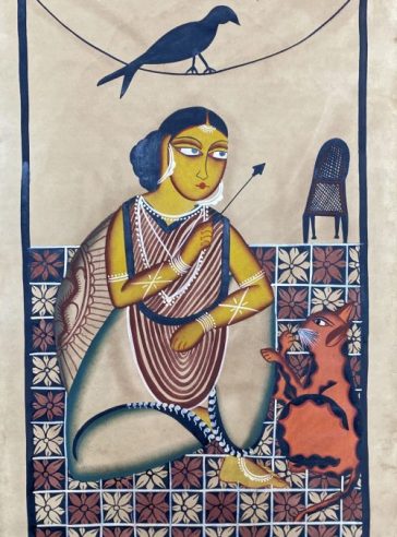 Blissful life - Bengal Pattachitra