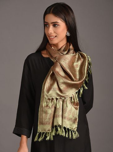 Tanchoi Pure Silk Stole