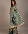 Benuni raan- Kantha embroidered on pure Tussar Silk