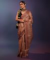 Charulata- Kantha embroidered on pure Tussar Silk Saree