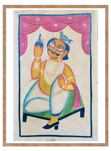 The bengali Babu- OriginalBengal Pattachitra