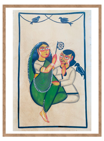 Beloved- III- Original-Bengal Pattachitra