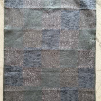 Kimi - Grey - Kantha table runner