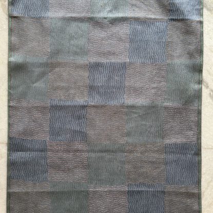 Kimi - Grey - Kantha table runner