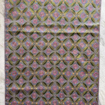 Dense Flora - Kantha table runner