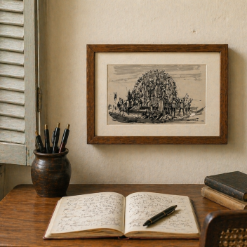 Bishorjon -Urban Sketch