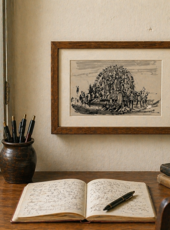 Bishorjon -Urban Sketch